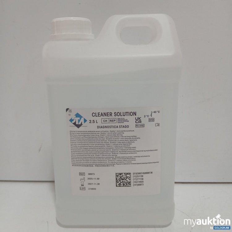 Artikel Nr. 468578: Stago Cleaner Solution 2,5 l