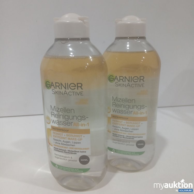 Artikel Nr. 873578 Artikel Nr. 873578: Garnier SkinActive Mizellen Reinigungswasser All in 1 400ml 2Stk