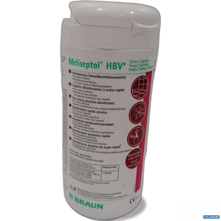 Artikel Nr. 892578: Meliseptol HBV Schnelldesinfektionsmittel 100 Tücher