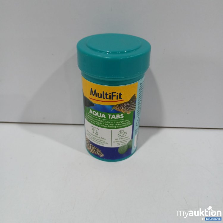 Artikel Nr. 954578: MultiFit Aqua Tabs Fischfutter für bodenbewohnende Zierfische 50g