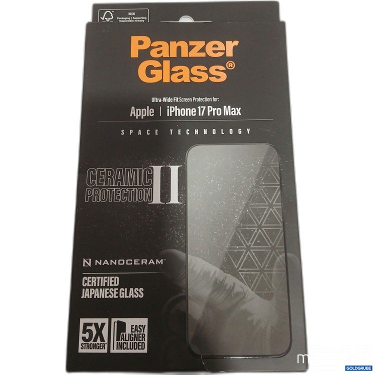 Artikel Nr. 955578: Panzer Glass Ultra Wide Fit Screen Protection Für iPhone 17 Pro Max  Ceramic Protection 2 