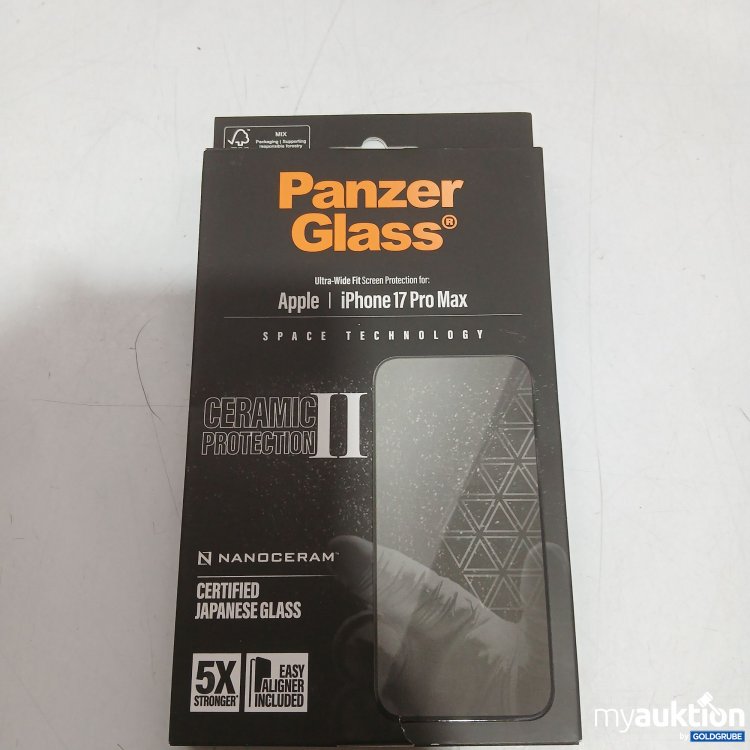 Artikel Nr. 955578: Panzer Glass Ultra Wide Fit Screen Protection Für iPhone 17 Pro Max  Ceramic Protection 2 