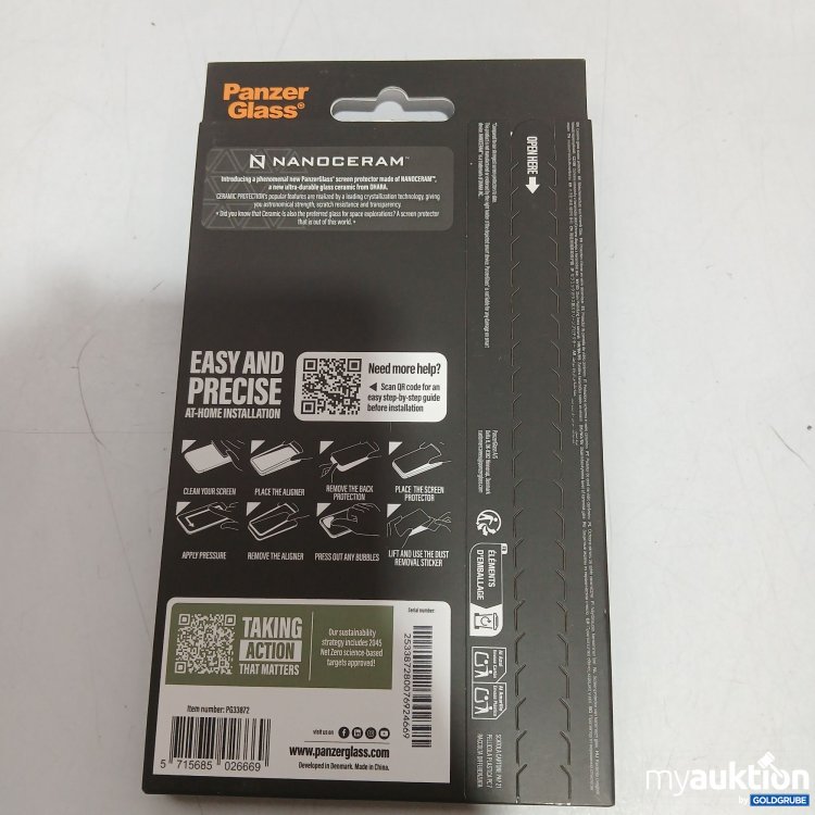 Artikel Nr. 955578: Panzer Glass Ultra Wide Fit Screen Protection Für iPhone 17 Pro Max  Ceramic Protection 2 