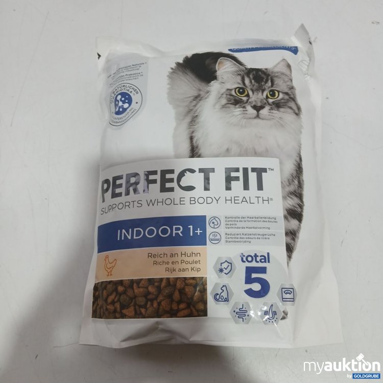 Artikel Nr. 973578 Artikel Nr. 973578: Perfect Fit Indoor 1+ Katzenfutter Reich an Huhn 750g