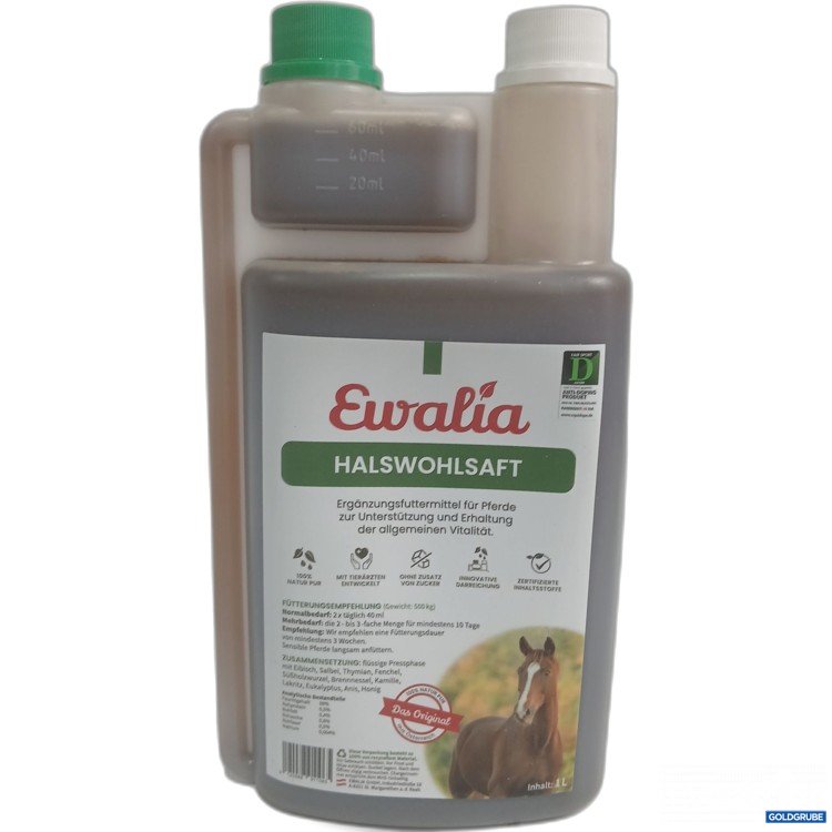 Artikel Nr. 984578: Ewalia Halswohlsaft für Pferde 1L