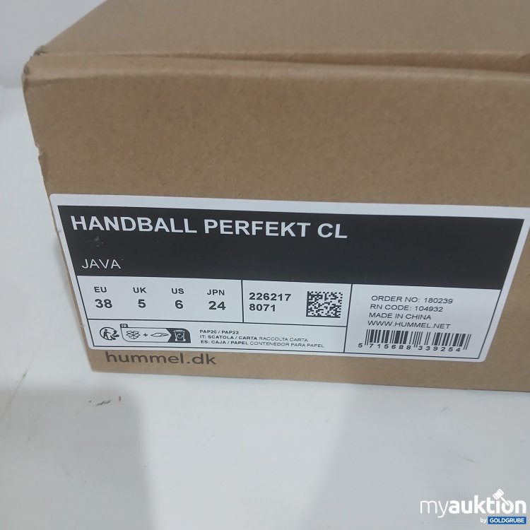 Artikel Nr. 462579: hummel Handball Perfekt CL Java Größe 38