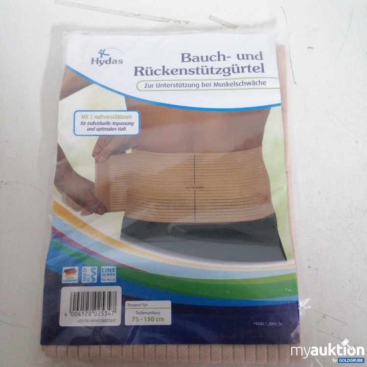 Artikel Nr. 819579 Artikel Nr. 819579: Hydas Bauch Rückenstützgürtel