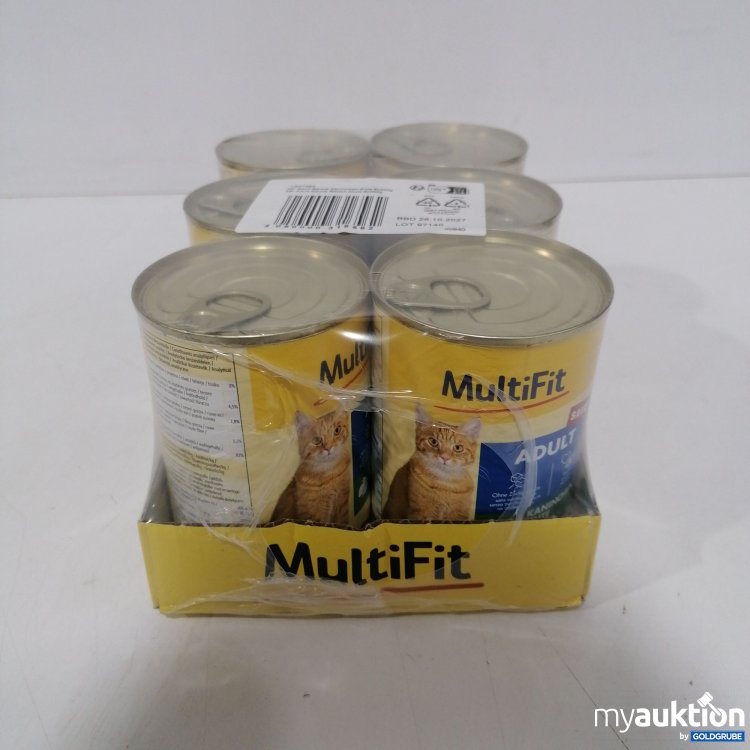 Artikel Nr. 888579: Multifit Adult Sauce Kaninchen & Ente 6x400g