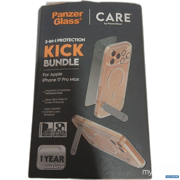 Artikel Nr. 955579: Panzer Glass Care 3 In 1 Protection Kick Bundle für iPhone 17 Pro Max 