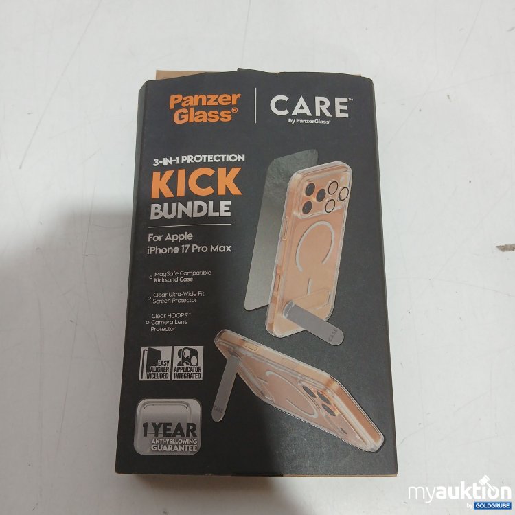 Artikel Nr. 955579: Panzer Glass Care 3 In 1 Protection Kick Bundle für iPhone 17 Pro Max 