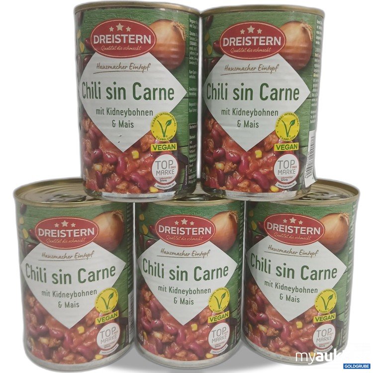 Artikel Nr. 960579: Dreistern Chili sin Carne je 400g