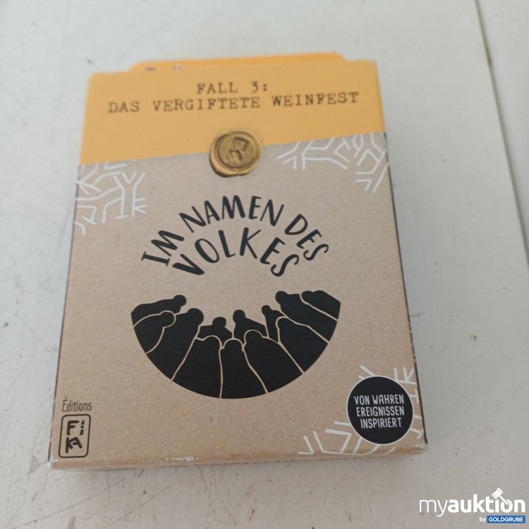 Artikel Nr. 976579 Artikel Nr. 976579: Editions FIK Im Namen des Volkes Fall 3: Das vergiftete Weinfest