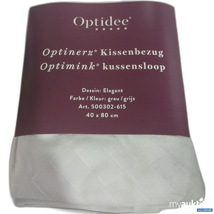 Artikel Nr. 990579 Artikel Nr. 990579: Optidee Optinerz Kissenbezug grau 40x80cm