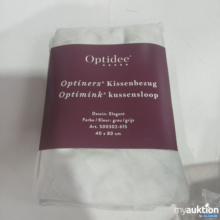 Artikel Nr. 990579 Artikel Nr. 990579: Optidee Optinerz Kissenbezug grau 40x80cm