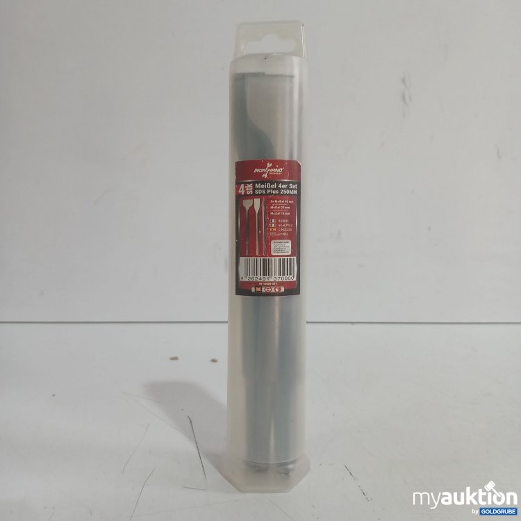 Artikel Nr. 991579: Iron Hand Meißel Set 4tlg. SDS Plus 250mm 