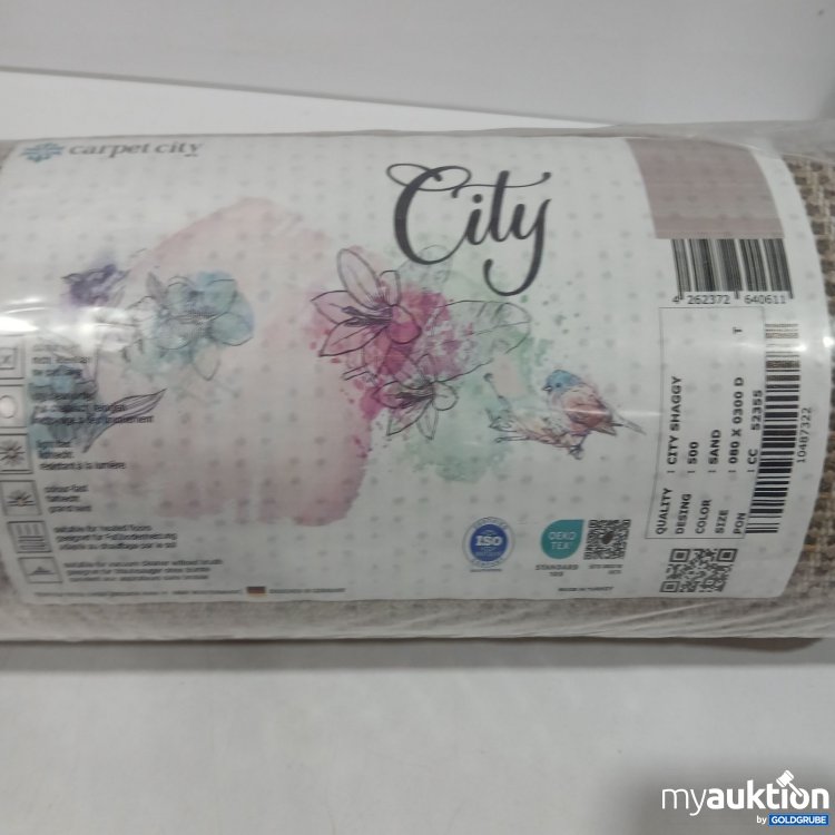 Artikel Nr. 439580: Carpet City Shaggy Teppichrolle 80x300cm 