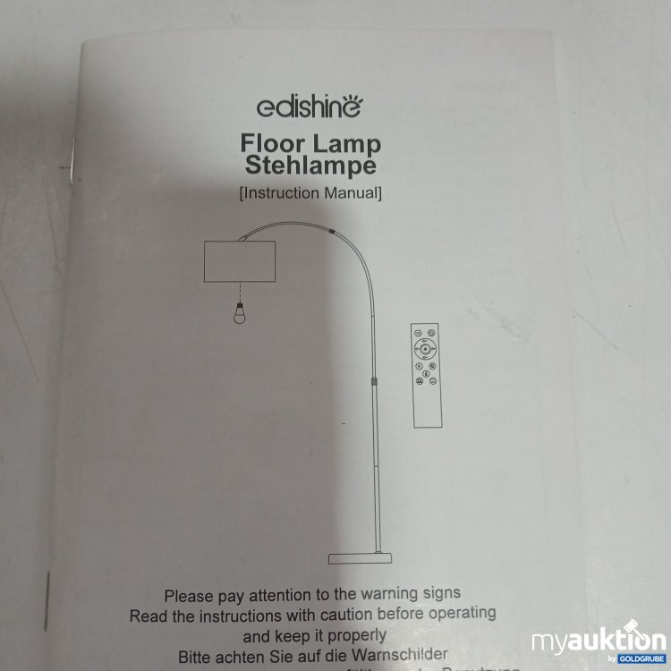 Artikel Nr. 443580: Edishine Stehlampe 143-176cm 