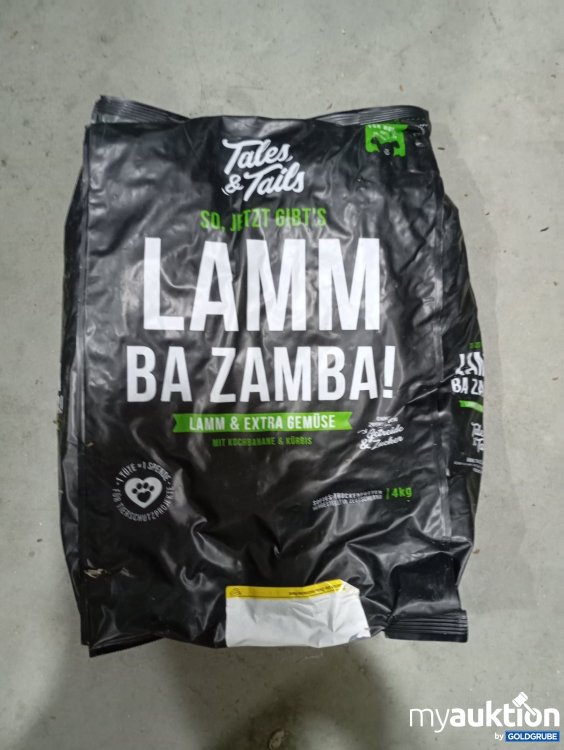 Artikel Nr. 467580: Tales & Tails Lamm BA Zamba 4 kg
Für Hunde