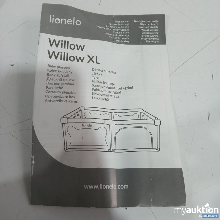 Artikel Nr. 477580: Lionelo Willoe XL Baby Playpen 