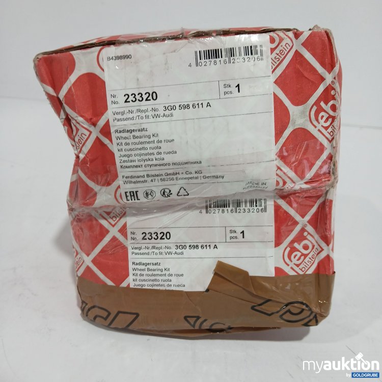 Artikel Nr. 811580: Radlagersatz VW-Audi 23320 3G0598611A