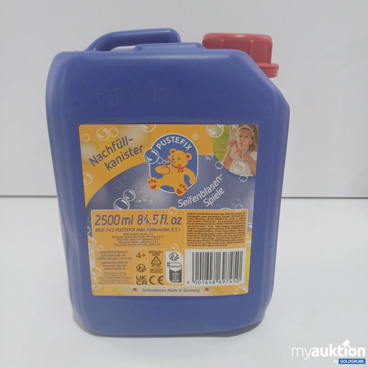 Artikel Nr. 845580 Artikel Nr. 845580: Pustefix Nachfüllkanister 2500ml