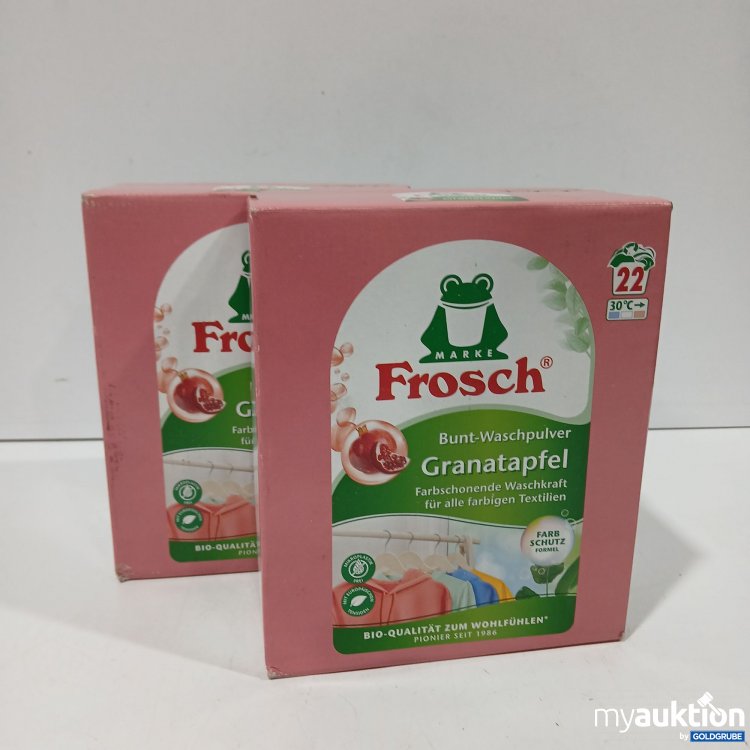 Artikel Nr. 876580 Artikel Nr. 876580: Frosch Bunt Waschpulver Granatapfel 2x1.45kg