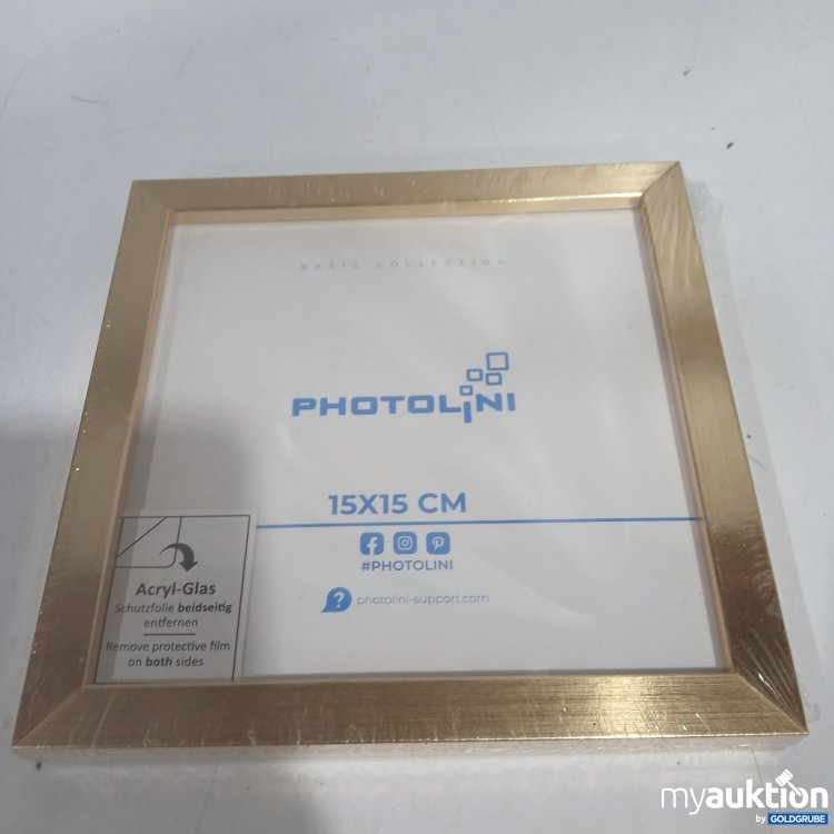 Artikel Nr. 882580 Artikel Nr. 882580: Photolini Bilderrahmen 15x15cm Gold