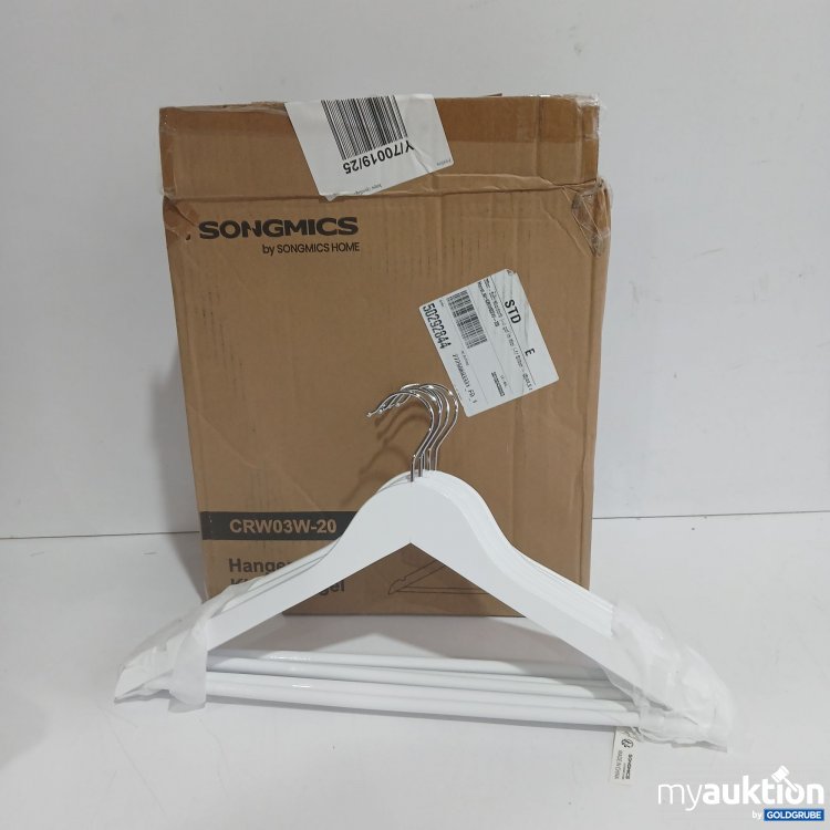 Artikel Nr. 963580: Songmics Kleiderbügel aus Holz weiß 20Stk 