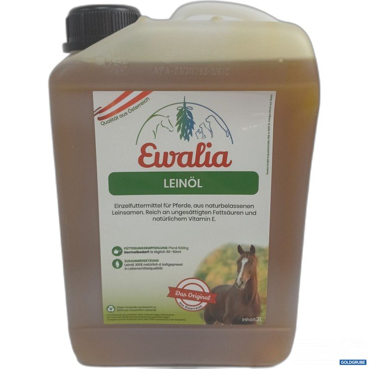 Artikel Nr. 984580: Ewalia Leinöl für Pferde 3L