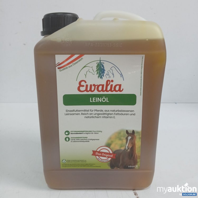Artikel Nr. 984580: Ewalia Leinöl für Pferde 3L