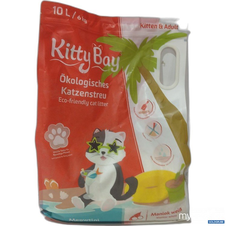 Artikel Nr. 987580: Kitty Bay Ökologisches Katzenstreu 10L