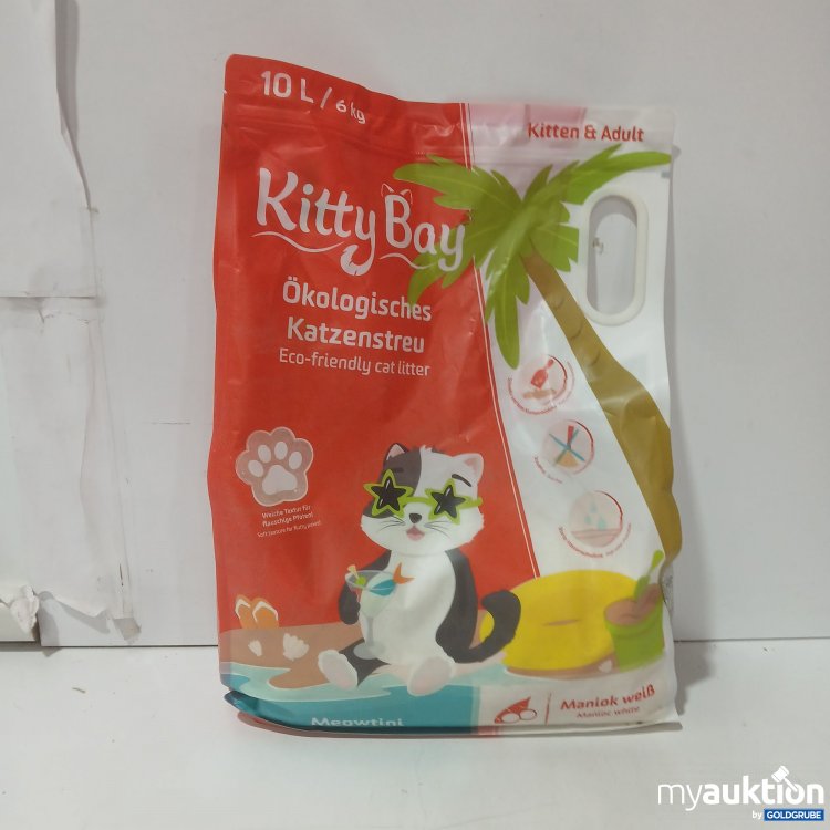 Artikel Nr. 987580: Kitty Bay Ökologisches Katzenstreu 10L