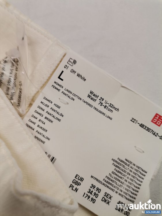 Artikel Nr. 435581 Artikel Nr. 435581: Uniqlo Leinenhose