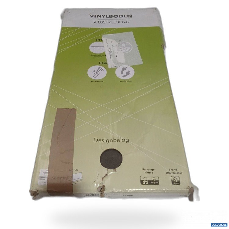 Artikel Nr. 443581 Artikel Nr. 443581: Franz Reinkemeier Vinylboden Selbsklebend Fliese Anthrazit 172130 Maße: 609,6x304,8mm 12Stk für 2,23m²