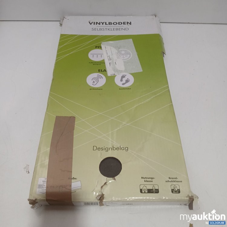 Artikel Nr. 443581 Artikel Nr. 443581: Franz Reinkemeier Vinylboden Selbsklebend Fliese Anthrazit 172130 Maße: 609,6x304,8mm 12Stk für 2,23m²