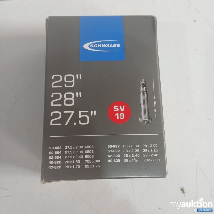 Artikel Nr. 465581 Artikel Nr. 465581: Schwalbe Fahrradschlauch SV 19 29