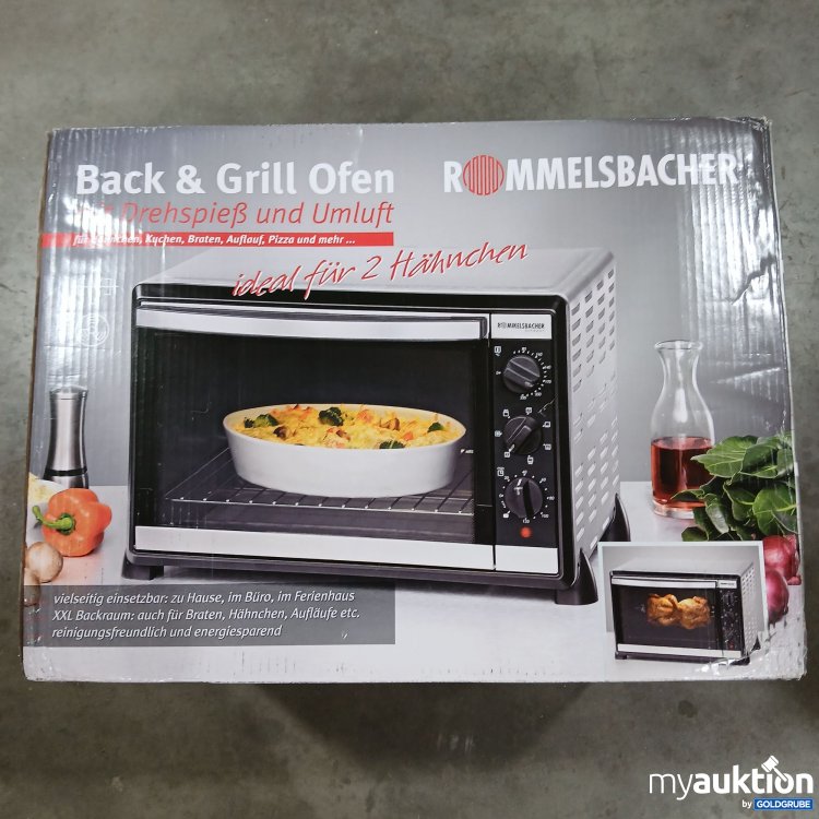 Artikel Nr. 800581 Artikel Nr. 800581: Rommelsbacher Back&Grill Ofen