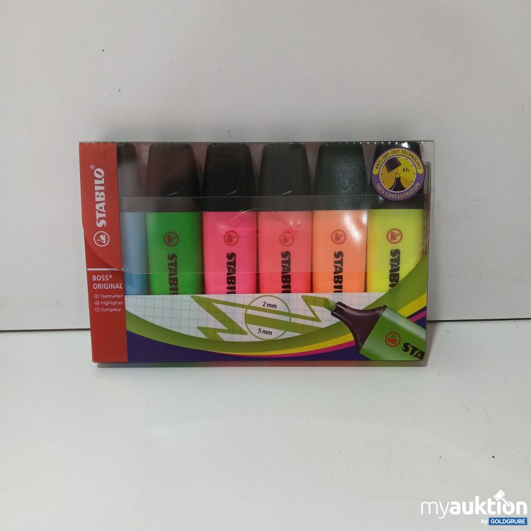 Artikel Nr. 846581 Artikel Nr. 846581: Stabilo Textmarker Set Nachfüllbar 6 Farben