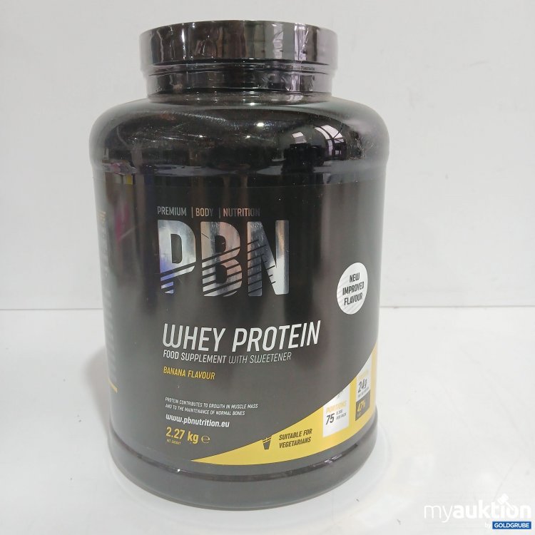 Artikel Nr. 878581: PBN Whey Protein Banana Flavor 2.27kg 