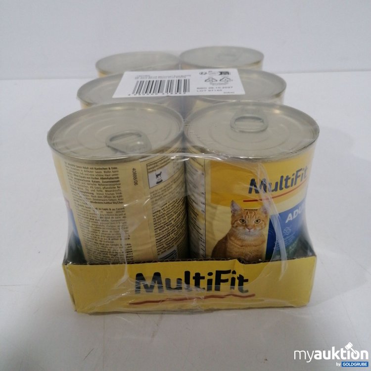 Artikel Nr. 888581: Multifit Adult Sauce Kaninchen & Ente 6x400g