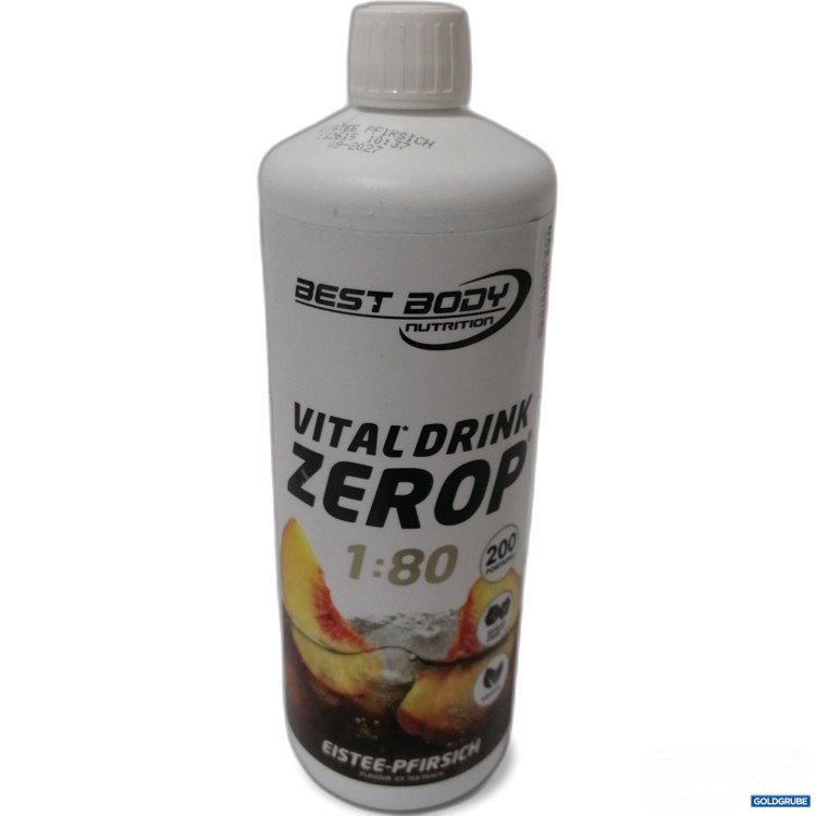 Artikel Nr. 889581: Best Body Nutrition Vitaldrink Zero Eistee-Pfirsich 1L
