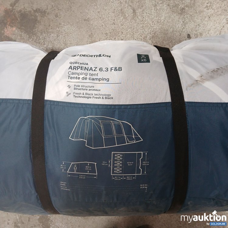Artikel Nr. 894581: Decathlon Quechua Arpenaz 6.3 F&B Camping tent 