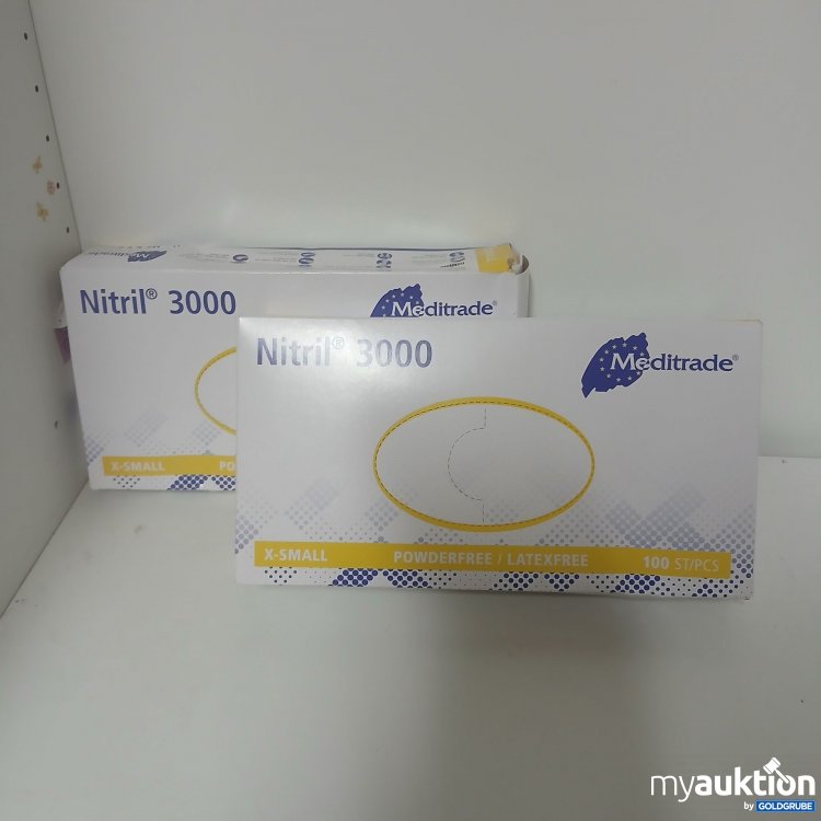 Artikel Nr. 917581 Artikel Nr. 917581: Meditrade Nitril 3000 Handschuhe X-Small