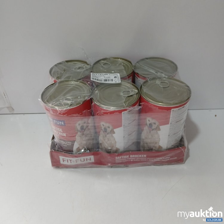 Artikel Nr. 958581: Fit+Fun Saftige Brocken mit Rind 6×1240g