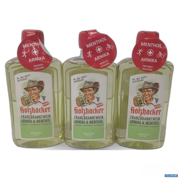 Artikel Nr. 469582: Holzhacker Franzbranntwein Arnika & Menthol 500ml