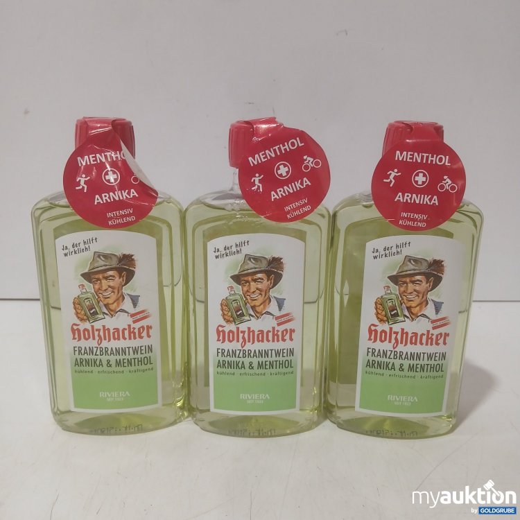 Artikel Nr. 469582: Holzhacker Franzbranntwein Arnika & Menthol 500ml