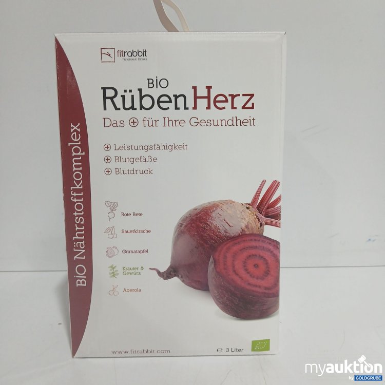 Artikel Nr. 834582 Artikel Nr. 834582: Fitrabbit Bio Rüben Herz 3L