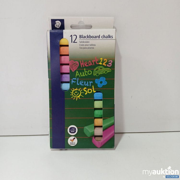 Artikel Nr. 846582: Staedtler 12 Blackboard Chalks Tafelkreiden 12mm