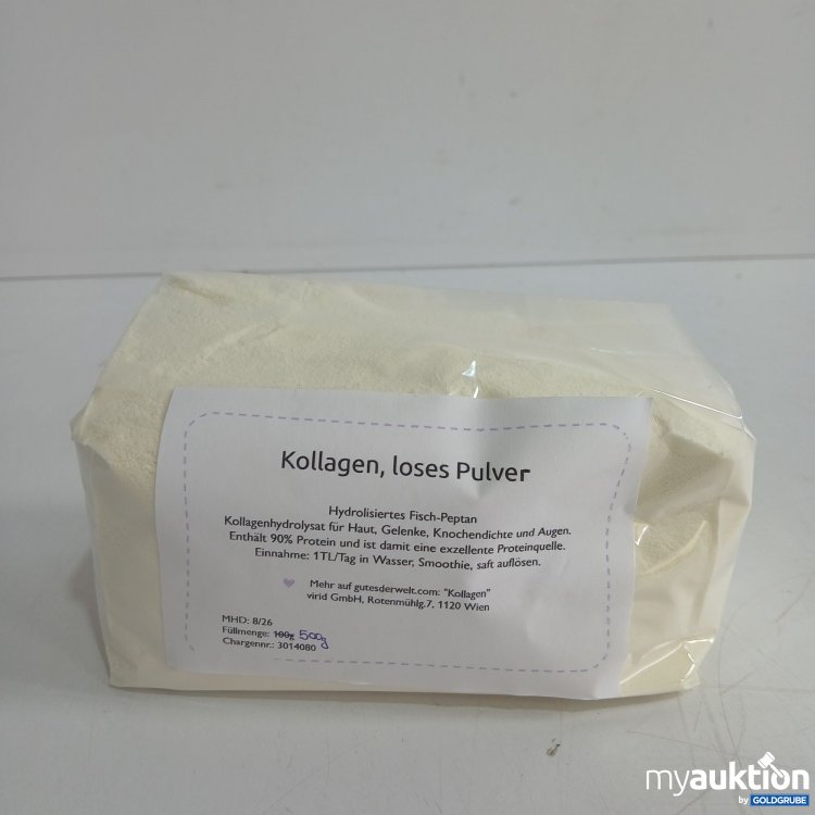 Artikel Nr. 855582 Artikel Nr. 855582: Kollagen Pulver 500g