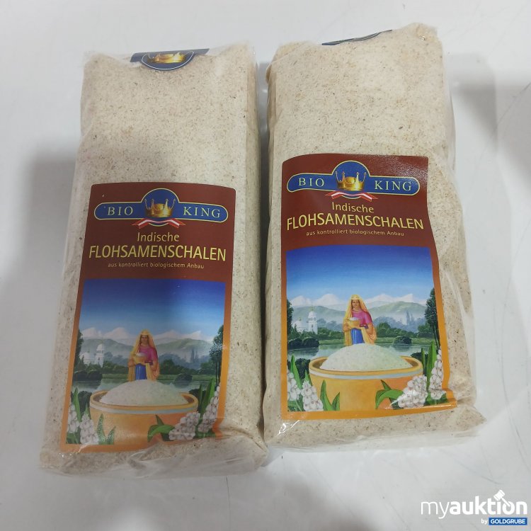 Artikel Nr. 878582: Bio King Indische Flohsamenschalen je 400g